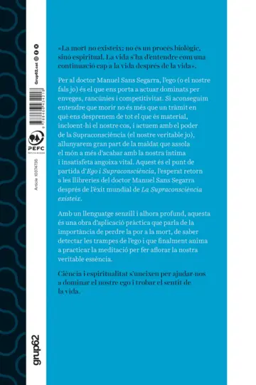 Contraportada Ego i Supraconsciència