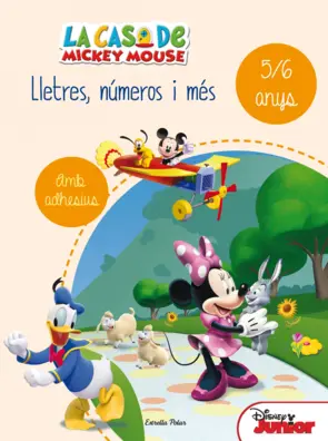 Portada La casa de Mickey Mouse. Lletres, números i més 5/6