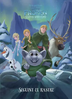 Portada Frozen. Llums d'hivern. Seguint el rastre