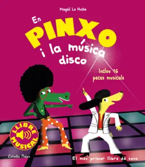 Portada En Pinxo i la música disco. Llibre musical