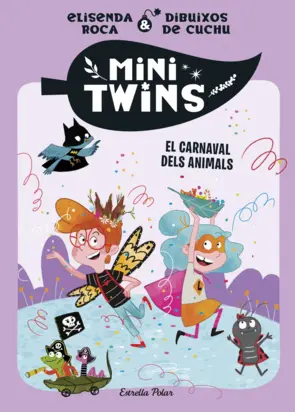 Portada Minitwins 5. El carnaval dels animals