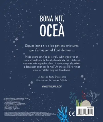 Contraportada Bona nit, oceà