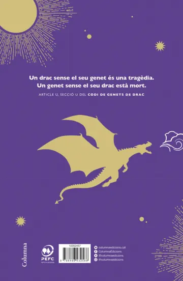 Contraportada Ales de sang (Empiri 1) Edició col·leccionista enriquida i limitada