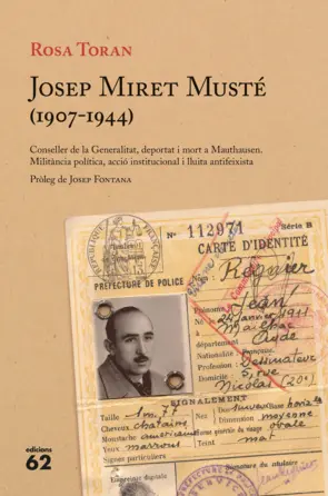 Portada Josep Miret Musté (1907-1944)