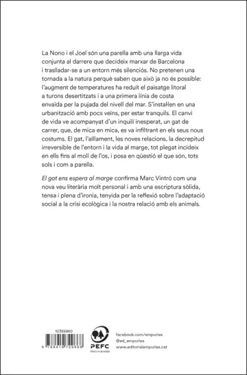 Contraportada El gat ens espera al marge