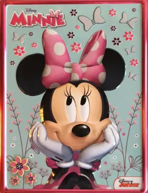 Portada Minnie. Caixa metàl·lica