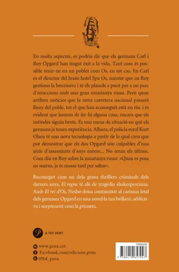 Contraportada El rei d'Os