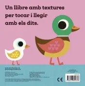 Miniatura contraportada Hola, aneguet! Llibre amb textures