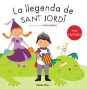 Portada La llegenda de Sant Jordi. Amb textures