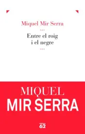 Portada Entre el roig i el negre