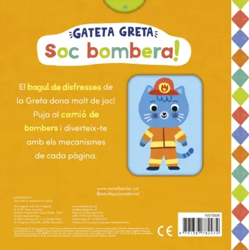 Contraportada Gateta Greta. Soc bombera!