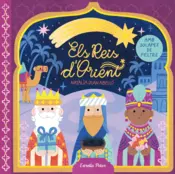 Portada Els reis d'Orient. Llibre amb solapes de feltre