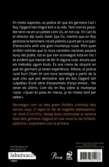 Contraportada El rei d'Os