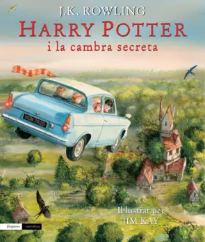 Portada Harry Potter i la cambra secreta (edició il·lustrada)