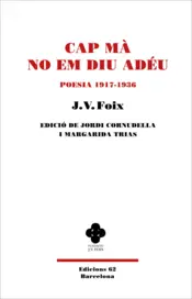 Portada Cap mà no em diu adéu