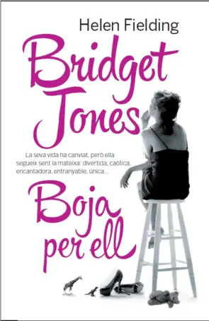 Portada Bridget Jones. Boja per ell