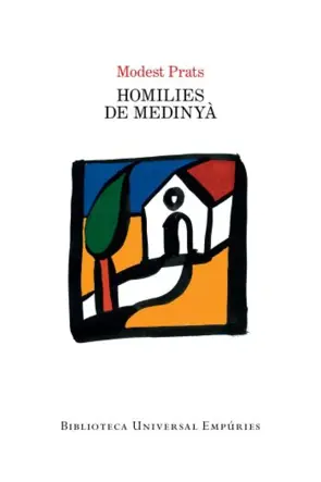 Portada Homilies de Medinyà