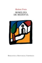 Portada Homilies de Medinyà