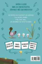 Miniatura contraportada Aprèn a llegir amb les Fantasticotes 8. En Mateu i la carrera fins al museu