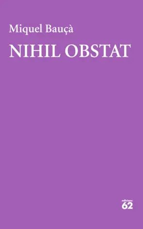Portada Nihil obstat