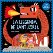 Portada La llegenda de Sant Jordi amb peces d encaix