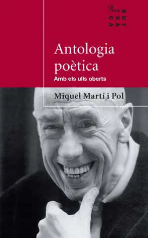 Portada Antologia poètica / Amb els ulls oberts