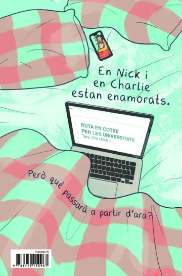 Contraportada Heartstopper 5. Sempre al teu costat