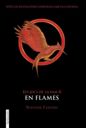Portada Els Jocs de la Fam II. En flames