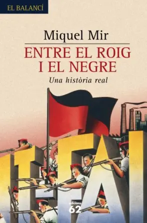 Portada Entre el roig i el negre.