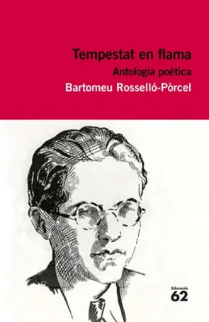 Portada Tempestat de flama. Antologia poètica