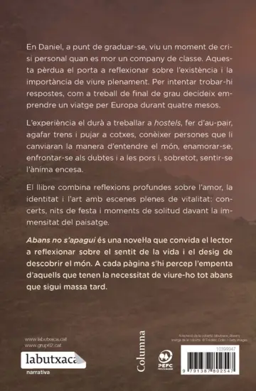 Contraportada Abans no s'apagui
