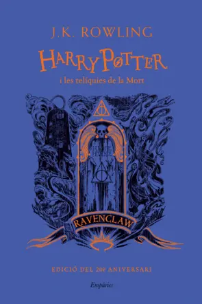 Portada Harry Potter i les relíquies de la mort (Ravenclaw)