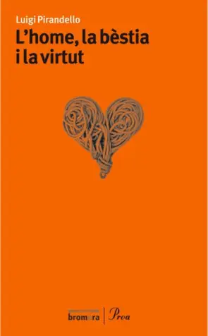 Portada L'home, la bèstia i la virtut