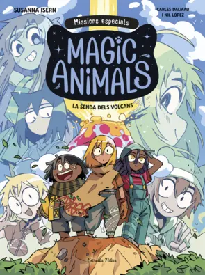 Portada Magic Animals. Missions especials 1. La senda dels volcans