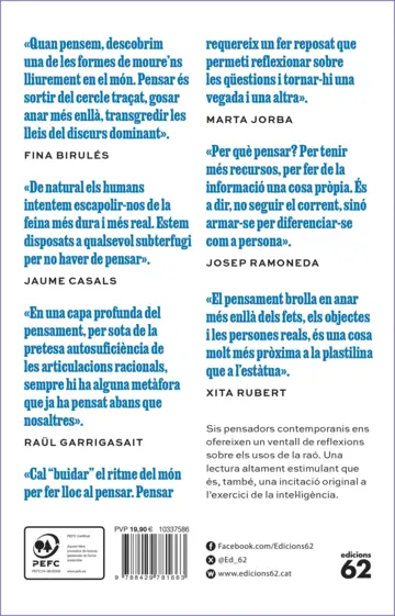 Contraportada Per què pensar?