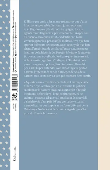 Contraportada Merèixer la victòria