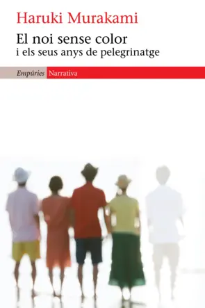 Portada El noi sense color i els seus anys de pelegrinatge