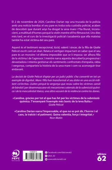 Contraportada I vaig deixar de dir-te pare