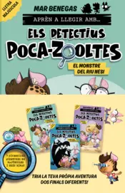 Portada PACK Aprèn a llegir amb... Els detectius Poca-zooltes!  1,2 i 3