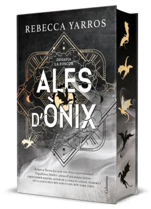 Portada Ales d'ònix (Empiri 3) Edició limitada amb cantells tintats
