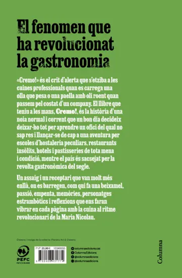 Contraportada Cremo!