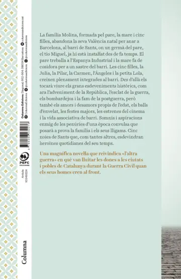 Contraportada Les noies de Sants