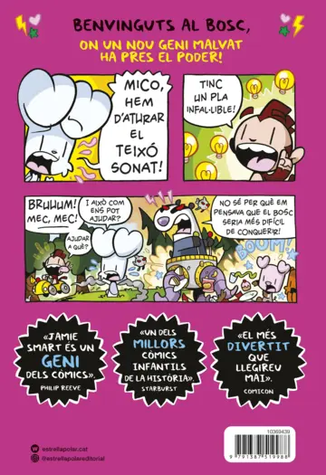 Contraportada Boni vs. Mico 5. Boni vs. Mico i la rebel·lió del Teixó Sonat