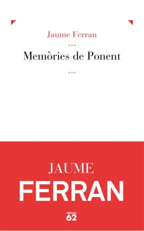 Portada Memòries de Ponent