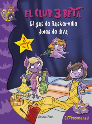 Portada El Club 3 Beta. El gat de Baskerville i Joies de diva