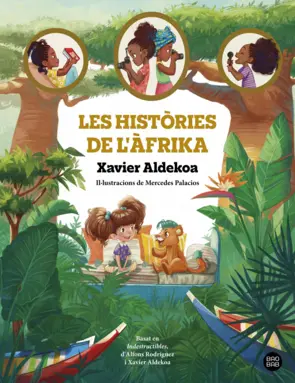 Portada Les històries de l'Àfrika