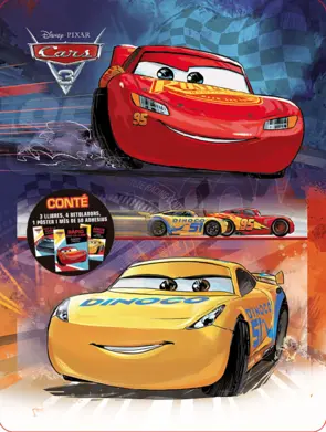 Portada Cars 3. Caixa metàl·lica