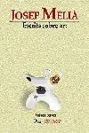 Portada Escrits sobre art.