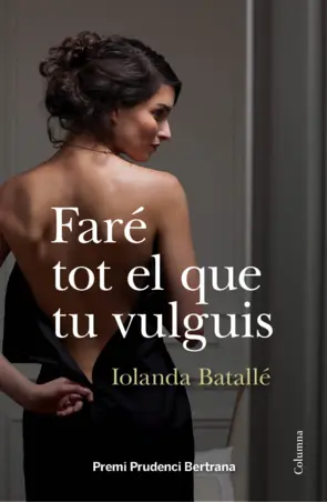 Portada Faré tot el que tu vulguis