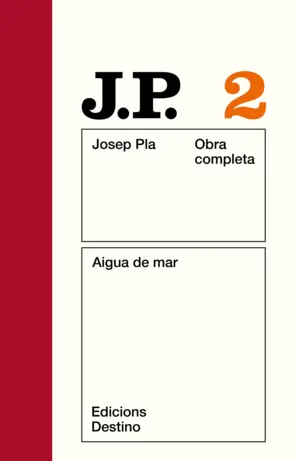 Portada O.C.J.PLA  2 AIGUA DE MAR